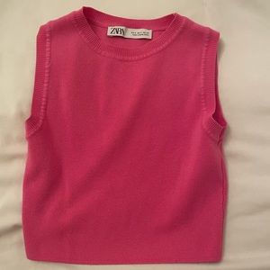 Zara pink tank top